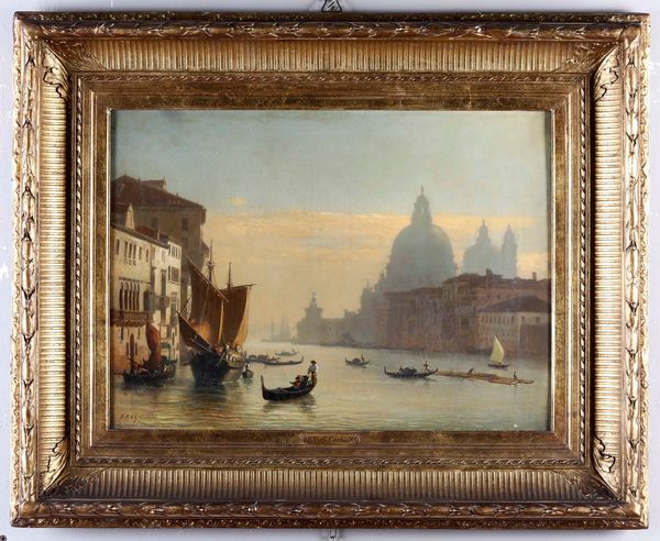 Veduta di Venezia  - Asta Antiquariato - Associazione Nazionale - Case d'Asta italiane