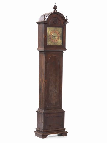 Pendola a torre, cassa in legno. XIX secolo  - Asta Antiquariato - Associazione Nazionale - Case d'Asta italiane