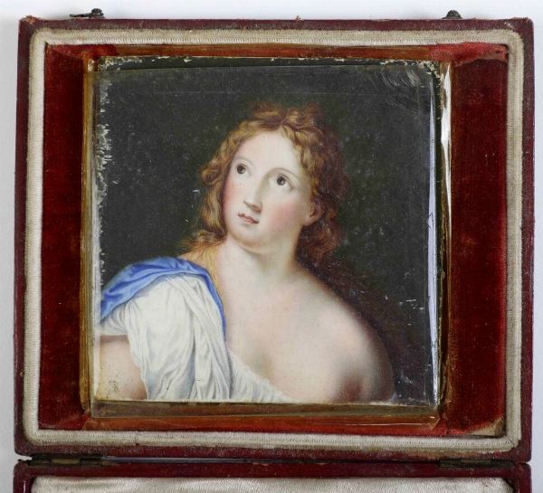 Scatolina con coperchio smaltato  - Asta Antiquariato - Associazione Nazionale - Case d'Asta italiane