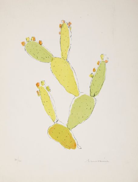 Francesco Messina : Cactus  - Asta Grafica Internazionale e Multipli d'Autore - Associazione Nazionale - Case d'Asta italiane