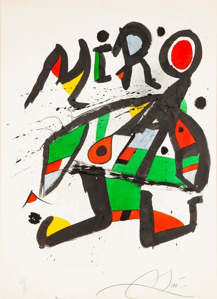 Joan Mirò : Senza titolo  - Asta Grafica Internazionale e Multipli d'Autore - Associazione Nazionale - Case d'Asta italiane