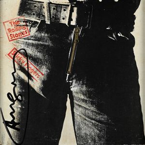 Andy Warhol - Cover dell'album The Rolling Stones Sticky Fingers