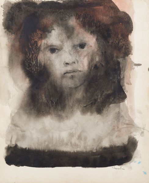 Leonor Fini : Senza titolo (Volto femminile)  - Asta Arte Moderna e Contemporanea - Associazione Nazionale - Case d'Asta italiane