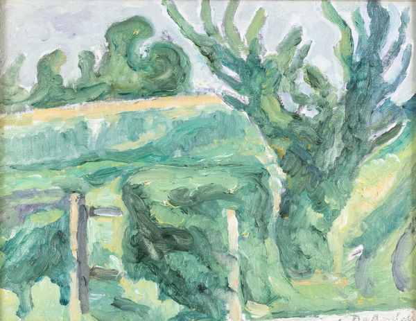 Cristoforo De Amicis : Paesaggio verde  - Asta Arte Moderna e Contemporanea - Associazione Nazionale - Case d'Asta italiane