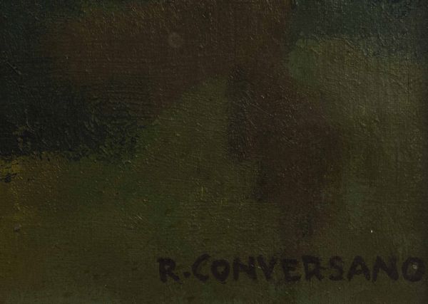 Romano Conversano : Senza titolo (Paesaggio)  - Asta Arte Moderna e Contemporanea - Associazione Nazionale - Case d'Asta italiane