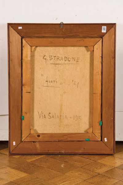 Giovanni Stradone : Fiori notturni  - Asta Arte Moderna e Contemporanea - Associazione Nazionale - Case d'Asta italiane