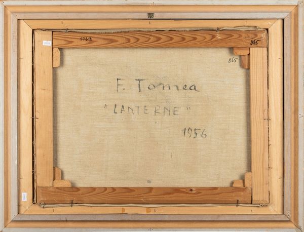 FIORENZO TOMEA : Lanterne  - Asta Arte Moderna e Contemporanea - Associazione Nazionale - Case d'Asta italiane