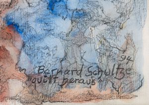 Bernard Schultze : Quillt beraus  - Asta Arte Moderna e Contemporanea - Associazione Nazionale - Case d'Asta italiane