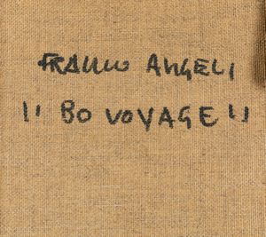 FRANCO ANGELI : Bo Voyage  - Asta Arte Moderna e Contemporanea - Associazione Nazionale - Case d'Asta italiane