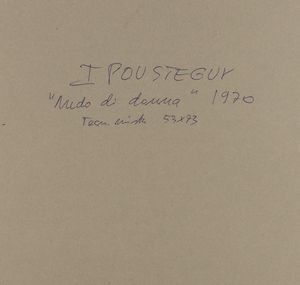 Jean Robert Ipoustéguy : Nudo di donna  - Asta Arte Moderna e Contemporanea - Associazione Nazionale - Case d'Asta italiane