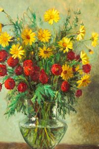 GIOVAN FRANCESCO GONZAGA : Fiori  - Asta Arte Moderna e Contemporanea - Associazione Nazionale - Case d'Asta italiane