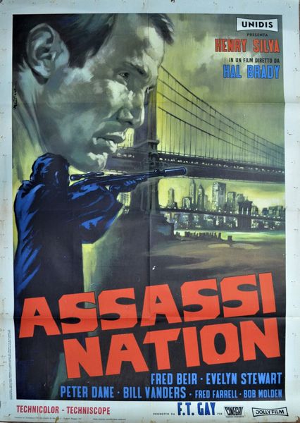 Marcello Colizzi : Assassination  - Asta Bozzetti Cinematografici - Parte II / Asta a tempo - Associazione Nazionale - Case d'Asta italiane