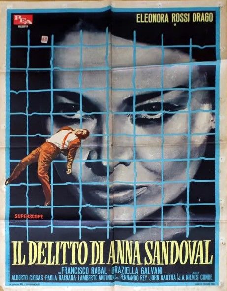 A.N.I. (autore non identificato) : Il delitto di Anna Sandoval  - Asta Bozzetti Cinematografici - Parte II / Asta a tempo - Associazione Nazionale - Case d'Asta italiane