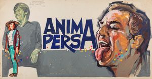 Piero Ermanno Iaia : Anima persa  - Asta Bozzetti Cinematografici - Parte II / Asta a tempo - Associazione Nazionale - Case d'Asta italiane