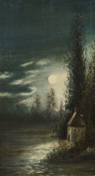 Lev Feliksovich Lagorio : Luna piena sopra la Crimea  - Asta Parade III - Dipinti e Sculture del XIX e XX secolo - Associazione Nazionale - Case d'Asta italiane