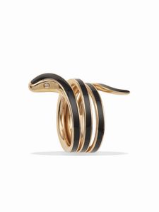 Damiani. Anello Eden con hybrid ceramic nera e diamante  - Asta Gioielli  - Associazione Nazionale - Case d'Asta italiane