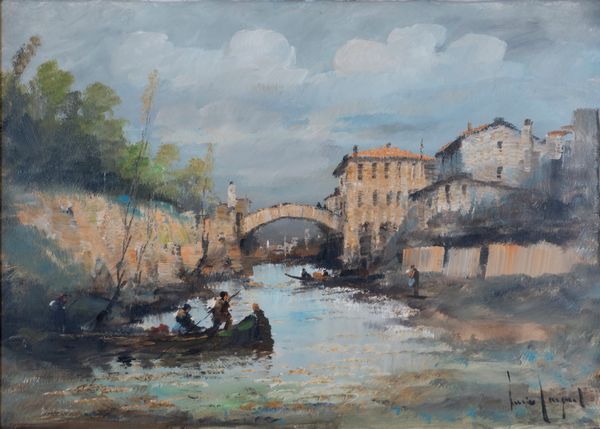 LUCIO  CARGNEL : Ville Venete sul Brenta  - Asta Asta a tempo di Arte Moderna e Contemporanea - Associazione Nazionale - Case d'Asta italiane