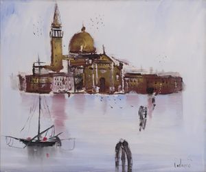 PINO CASTAGNA : Venezia  - Asta Asta a tempo di Arte Moderna e Contemporanea - Associazione Nazionale - Case d'Asta italiane