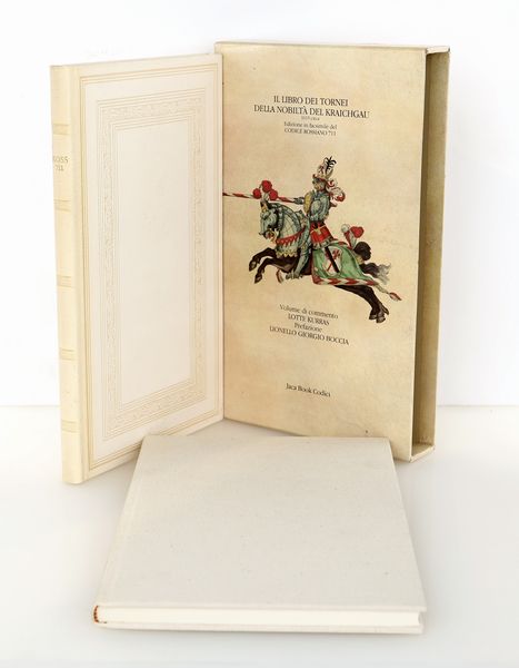 Ristampa Anastatica de Il Libro dei Tornei della Nobilt del Kraichgau del 1615 circa. Codice Rossiano 711 della Biblioteca Apostolica Vaticana  - Asta Asta A Tempo - Libri d'arte, D'artista e Manifesti - Associazione Nazionale - Case d'Asta italiane