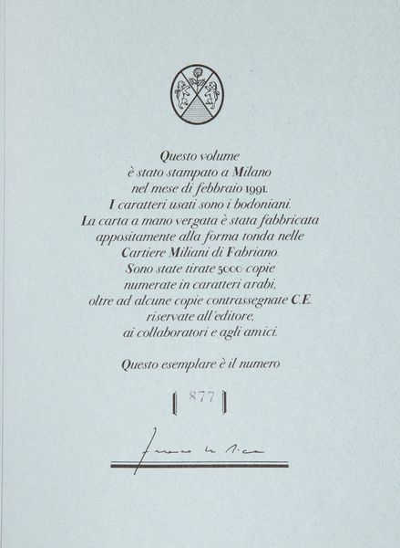 GEOFFROY / GUADALUPI - Napoleone, Apocrifo  - Asta Asta A Tempo - Libri d'arte, D'artista e Manifesti - Associazione Nazionale - Case d'Asta italiane