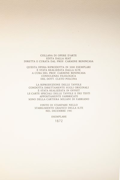 Andr Masson. A cura di Carmine Benincasa con Testi di Jean-Paul Sartre e Carmine Benincasa  - Asta Asta A Tempo - Libri d'arte, D'artista e Manifesti - Associazione Nazionale - Case d'Asta italiane