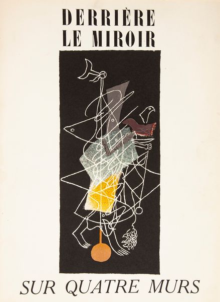 Derrire Le Miroir - Sur Quatre Murs. (Numero su Braque della Rivista artistica e letteraria francese fondata nel 1946 da Aim Maeght, pubblicata fino al 1982)  - Asta Asta A Tempo - Libri d'arte, D'artista e Manifesti - Associazione Nazionale - Case d'Asta italiane