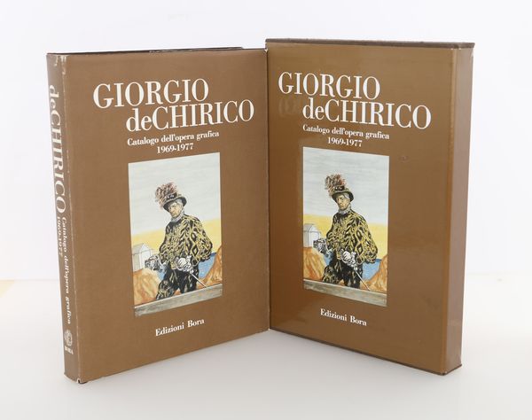 Edoardo Brandani - Giorgio De Chirico Catalogo dell'opera grafica 1969-1977  - Asta Asta A Tempo - Libri d'arte, D'artista e Manifesti - Associazione Nazionale - Case d'Asta italiane