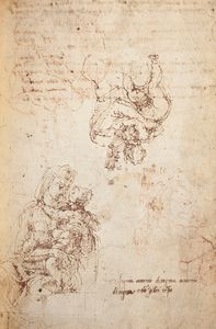 Mario Salmi / Carlo De Tolnay / Paola Barocchi - Disegni di Michelangelo. 103 disegni in facsimile  - Asta Asta A Tempo - Libri d'arte, D'artista e Manifesti - Associazione Nazionale - Case d'Asta italiane