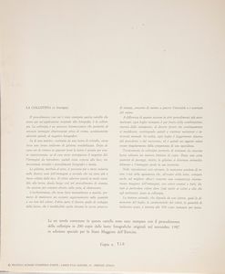 Strade di Roma. 6 Stampe in collotipia dalle lastre originali antiche conservate negli Archivi Alinari. Eseguite dalla Fratelli Alinari Stamperia d'Arte Firenze  - Asta Asta A Tempo - Libri d'arte, D'artista e Manifesti - Associazione Nazionale - Case d'Asta italiane