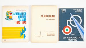 Lotto di sette volumi sull'Aeronautica Militare italiana  - Asta Asta A Tempo - Libri d'arte, D'artista e Manifesti - Associazione Nazionale - Case d'Asta italiane