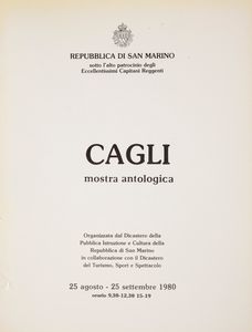 Lotto di 4 volumi d'arte contemporanea: Amedeo Modigliani 1884-1920, Catalogo della Mostra Parigi 1981; Cagli Mostra Antologica, Catalogo della Mostra San Marino 1980; Fortunato Bellonzi, Attardi, Edizioni La Gradiva, Roma 1980; Fabrizio Clerici Variazioni ariostesche, Catalogo della Mostra Galleria Ca' D'Oro, Roma 1979.  - Asta Asta A Tempo - Libri d'arte, D'artista e Manifesti - Associazione Nazionale - Case d'Asta italiane