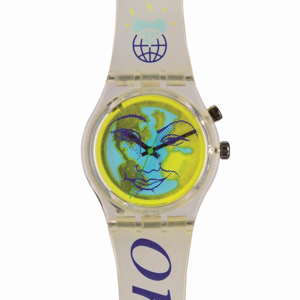 Swatch : Heart On Earth (GK900) Originals Gent Stop Watch  - Asta Swatch / Asta a tempo - Associazione Nazionale - Case d'Asta italiane