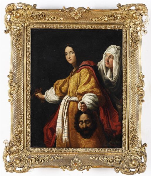 Cristofano Allori, copia da : Giuditta e Oloferne  - Asta Dipinti Antichi - Associazione Nazionale - Case d'Asta italiane