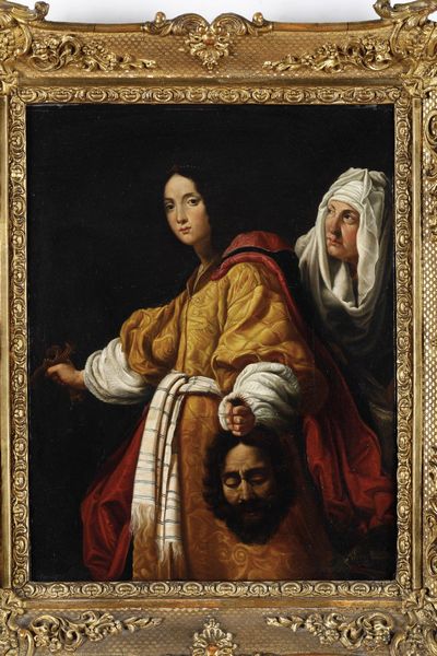 Cristofano Allori, copia da : Giuditta e Oloferne  - Asta Dipinti Antichi - Associazione Nazionale - Case d'Asta italiane