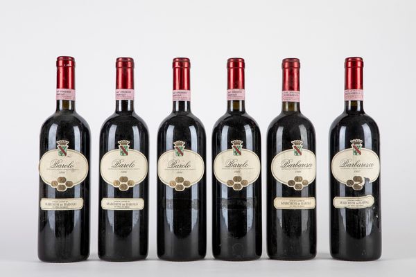 Piemonte : Barolo e Barbaresco Marchesi di Barolo (6 BT)  - Asta Vini / Asta a tempo - Associazione Nazionale - Case d'Asta italiane