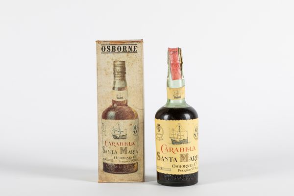 Spagna : Osborne Carabela Santa Maria Brandy  - Asta Vini / Asta a tempo - Associazione Nazionale - Case d'Asta italiane