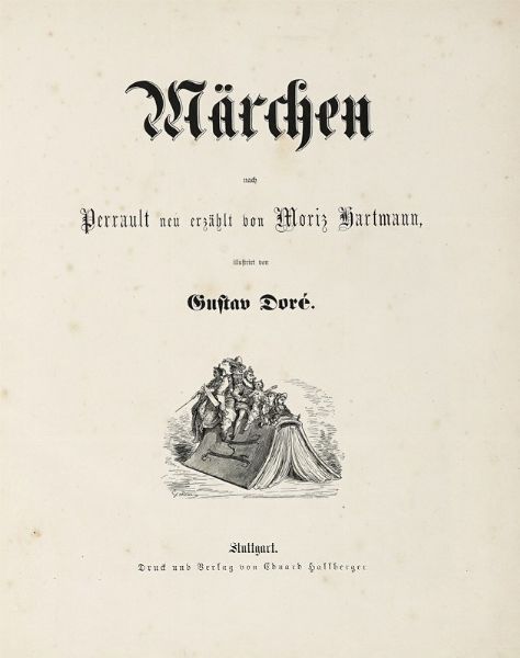 Gustave Dor : Raccolta di 2 opere illustrate da Gustave Dor, in legatura editoriale.  - Asta Libri, autografi e manoscritti - Associazione Nazionale - Case d'Asta italiane