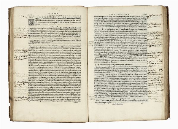 ATHENIENSIS SIMPLICIUS : Commentarii in libros De anima Aristotelis.  - Asta Libri, autografi e manoscritti - Associazione Nazionale - Case d'Asta italiane