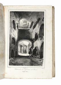 GIAMBATTISTA AJELLO : Napoli e i luoghi celebri delle sue vicinanze. Volume I (-II).  - Asta Libri, autografi e manoscritti - Associazione Nazionale - Case d'Asta italiane