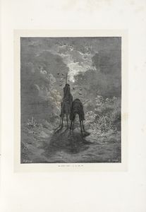 MIGUEL (DE) CERVANTES SAAVEDRA : L'Ingnieux Hidalgo Don Quichotte de la Manche [...] avec les dessins de Gustave Dor. Tome premier (-second).  - Asta Libri, autografi e manoscritti - Associazione Nazionale - Case d'Asta italiane