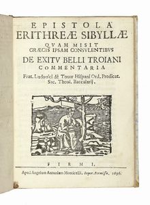 DIOGENES LAERTIUS : Compendio delle vite de filosofi antichi greci, et latini, et delle sentenze, & detti loro notabili...  - Asta Libri, autografi e manoscritti - Associazione Nazionale - Case d'Asta italiane