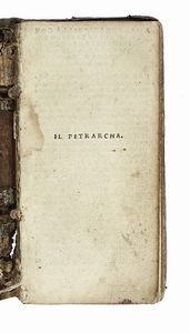 Francesco Petrarca : Canzoniere et triomphi.  - Asta Libri, autografi e manoscritti - Associazione Nazionale - Case d'Asta italiane