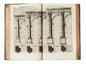 VINCENZO SCAMOZZI : L'idea della architettura universale [...] divisa in dieci libri...  - Asta Libri, autografi e manoscritti - Associazione Nazionale - Case d'Asta italiane