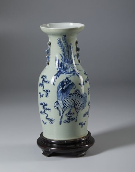 Arte Cinese : Vaso in porcellana bianco e blu Cina, tardo XIX secolo  - Asta Asta 437 | ARTE ORIENTALE - ARTE ORIENTALE DA COLLEZIONI PRIVATE ITALIANE Online - Associazione Nazionale - Case d'Asta italiane