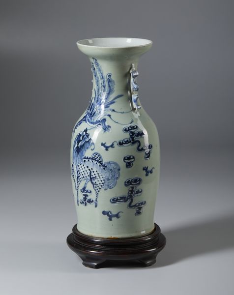 Arte Cinese : Vaso in porcellana bianco e blu Cina, tardo XIX secolo  - Asta Asta 437 | ARTE ORIENTALE - ARTE ORIENTALE DA COLLEZIONI PRIVATE ITALIANE Online - Associazione Nazionale - Case d'Asta italiane