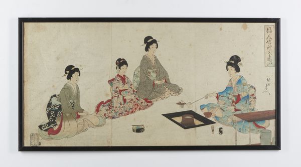 CHIKANOBU TOYOHARA (1838 - 1912) : Cinque stampe dalla serie customs and manners of women.  - Asta Asta 437 | ARTE ORIENTALE - ARTE ORIENTALE DA COLLEZIONI PRIVATE ITALIANE Online - Associazione Nazionale - Case d'Asta italiane