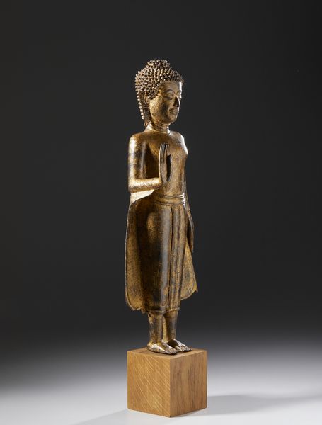 Arte Sud-Est Asiatico : Fusione in bronzo a patina bruna raffigurante Buddha. Tailandia Ayutthaya, XVII sec.  - Asta Asta 437 | ARTE ORIENTALE - ARTE ORIENTALE DA COLLEZIONI PRIVATE ITALIANE Online - Associazione Nazionale - Case d'Asta italiane