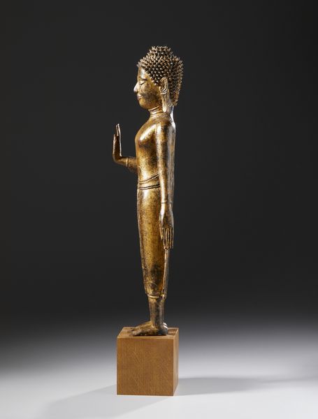 Arte Sud-Est Asiatico : Fusione in bronzo a patina bruna raffigurante Buddha. Tailandia Ayutthaya, XVII sec.  - Asta Asta 437 | ARTE ORIENTALE - ARTE ORIENTALE DA COLLEZIONI PRIVATE ITALIANE Online - Associazione Nazionale - Case d'Asta italiane