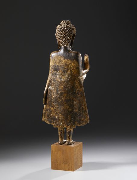 Arte Sud-Est Asiatico : Fusione in bronzo a patina bruna raffigurante Buddha. Tailandia Ayutthaya, XVII sec.  - Asta Asta 437 | ARTE ORIENTALE - ARTE ORIENTALE DA COLLEZIONI PRIVATE ITALIANE Online - Associazione Nazionale - Case d'Asta italiane