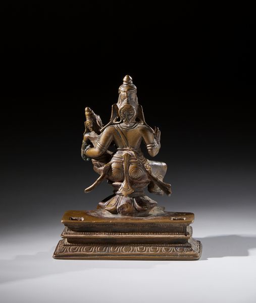 Arte Indiana : Fusione in bronzo raffigurante la coppia di Vishnu e la sua consorte Lakshmi.Sud India, Tamil Nadu, probabile XVIII sec.  - Asta Asta 437 | ARTE ORIENTALE - ARTE ORIENTALE DA COLLEZIONI PRIVATE ITALIANE Online - Associazione Nazionale - Case d'Asta italiane